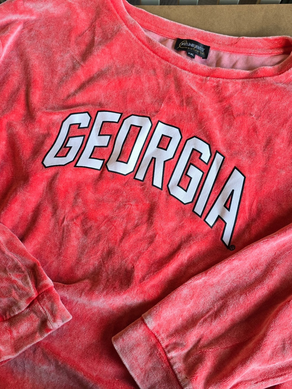 Georgia red Graphic Crewneck